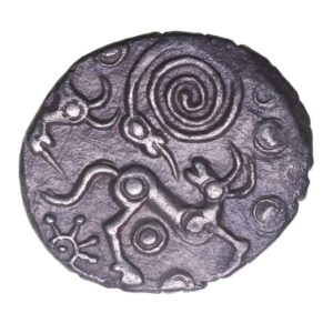 Eastern 1st Century BC Essex Serpent Silver Unit *Excessively Rare*