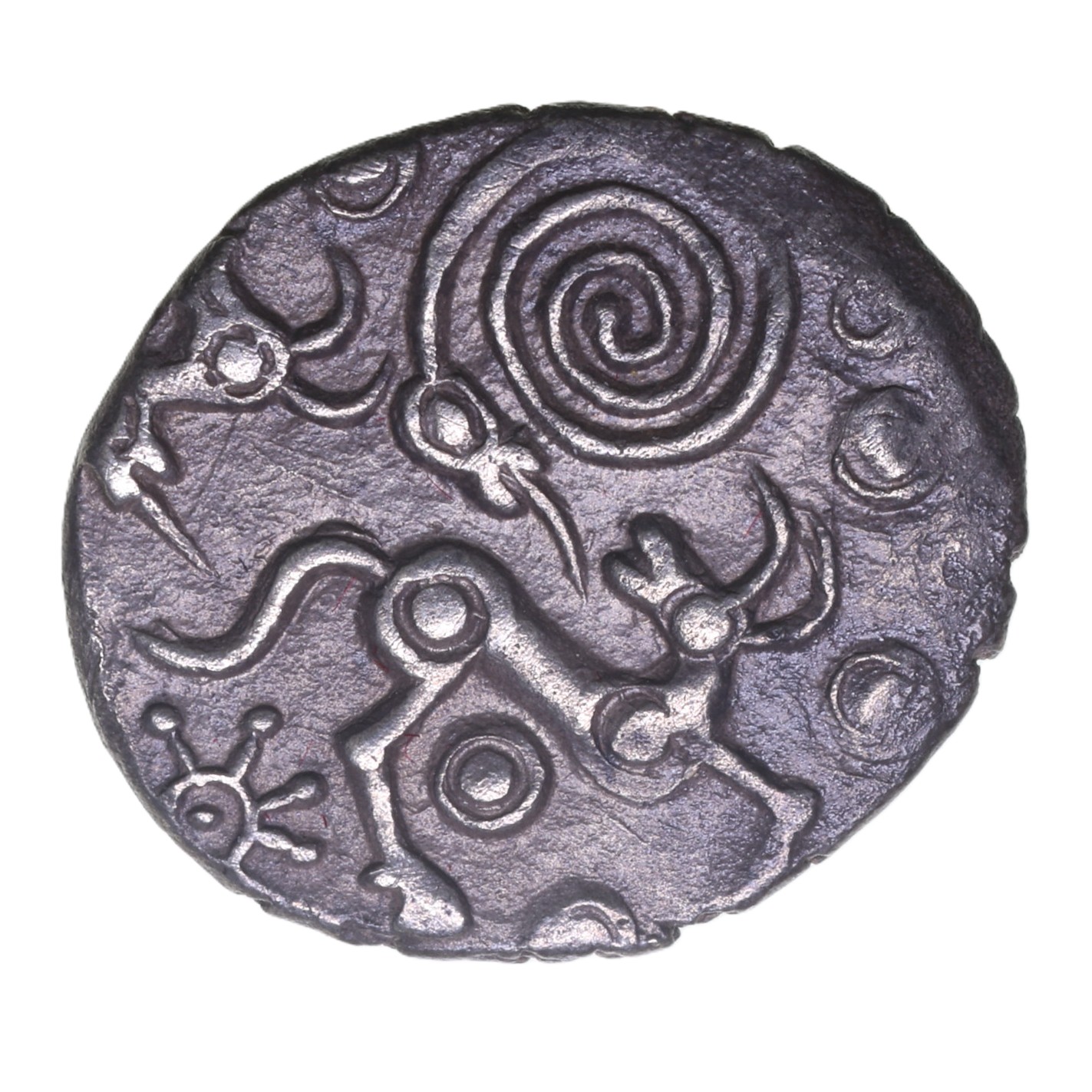 Eastern 1st Century BC Essex Serpent Silver Unit *Excessively Rare*