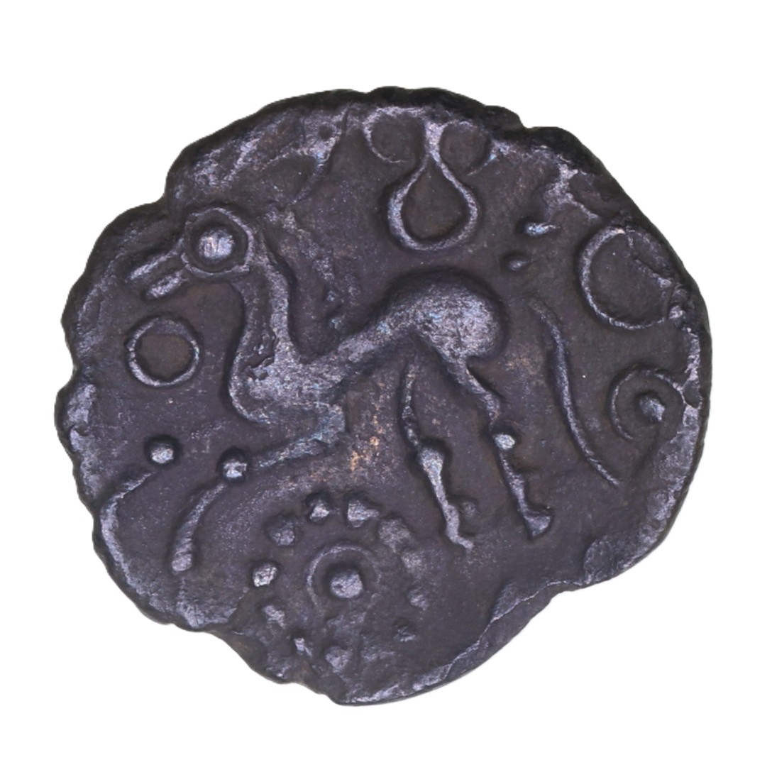 Eastern 1st Century BC Chesterford Stag Silver Half Unit *Excessively Rare* - Image 2
