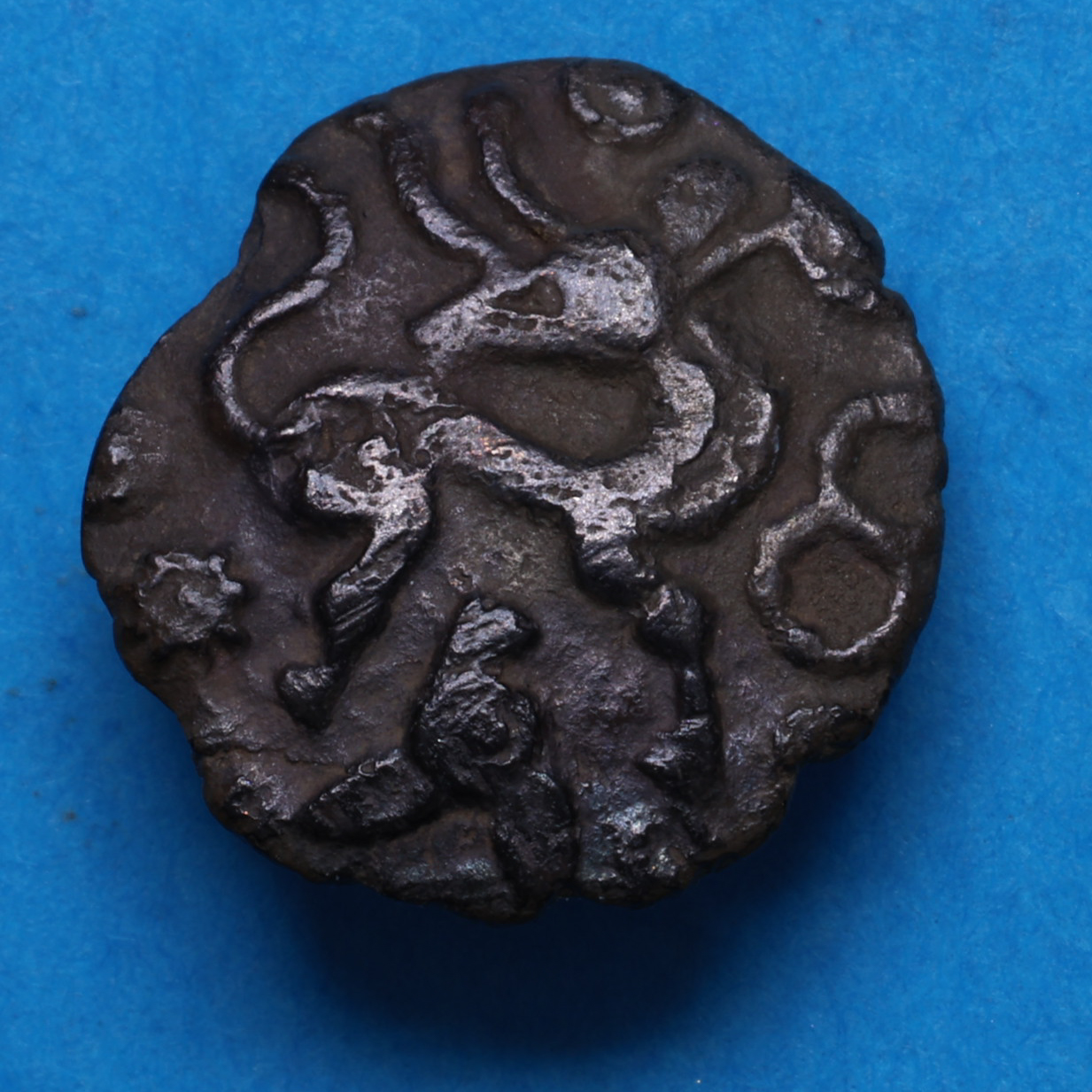 Eastern 1st Century BC Chesterford Stag Silver Half Unit *Excessively Rare* - Image 3