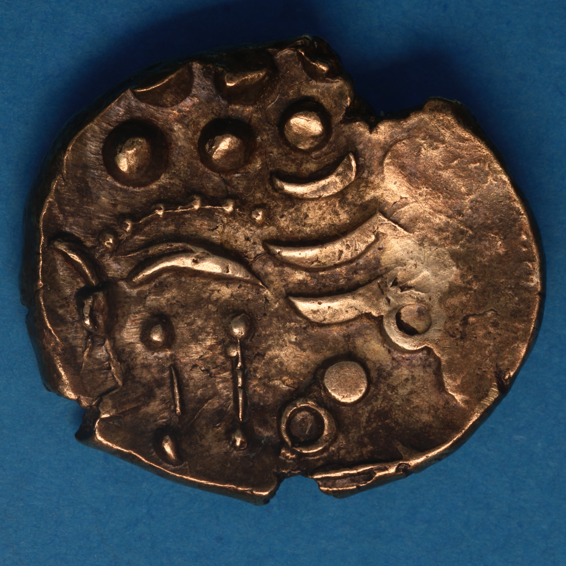 Trinovantes 1st Century BC Waldingfield Gold Stater *Extremely Rare* - Image 3