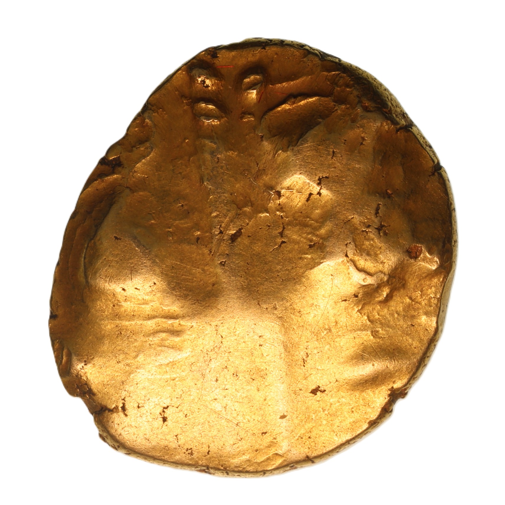 Trinovantes 1st Century BC Late Whaddon Chase Big Pellet Gold Stater *Very Rare* - Image 2