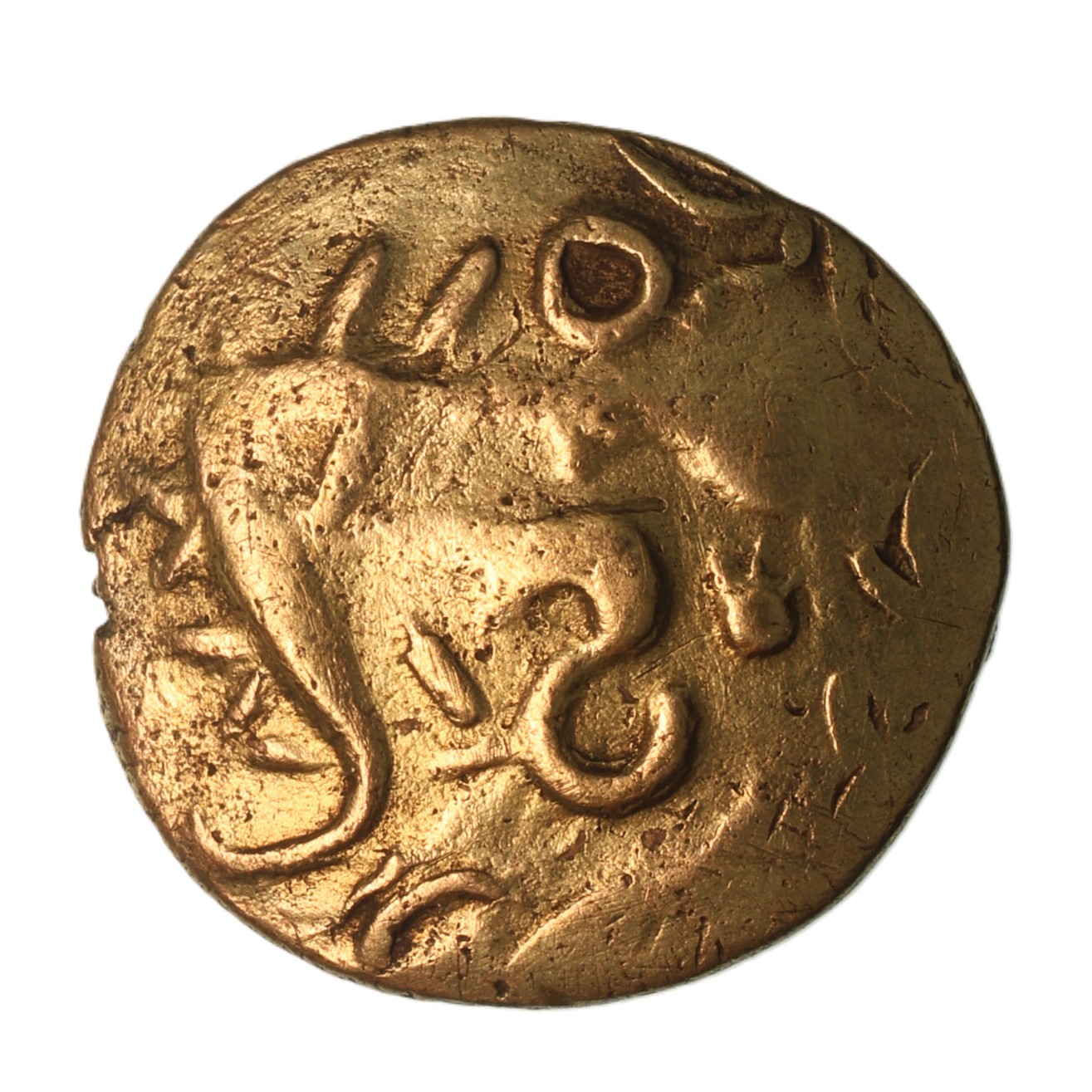 Trinovantes 1st Century BC Clacton de Jersey Gold Quarter Stater *Scarce* - Image 2