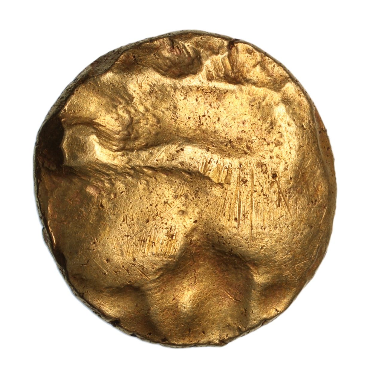 Trinovantes 1st Century BC Clacton Cross Gold Quarter Stater *Very Rare* - Image 2