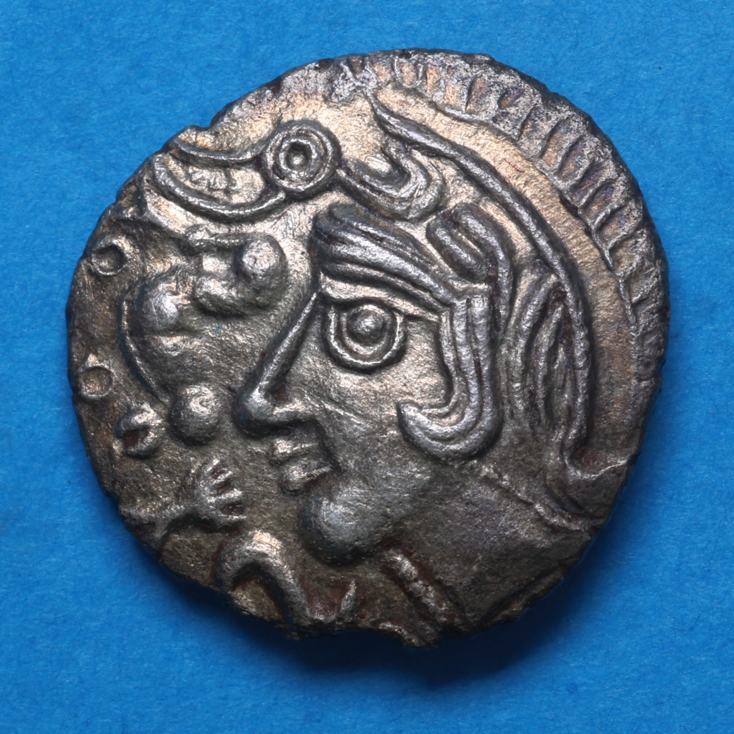 Trinovantes 1st Century BC Duck Helmet Silver Unit *Excessively Rare* - Image 3