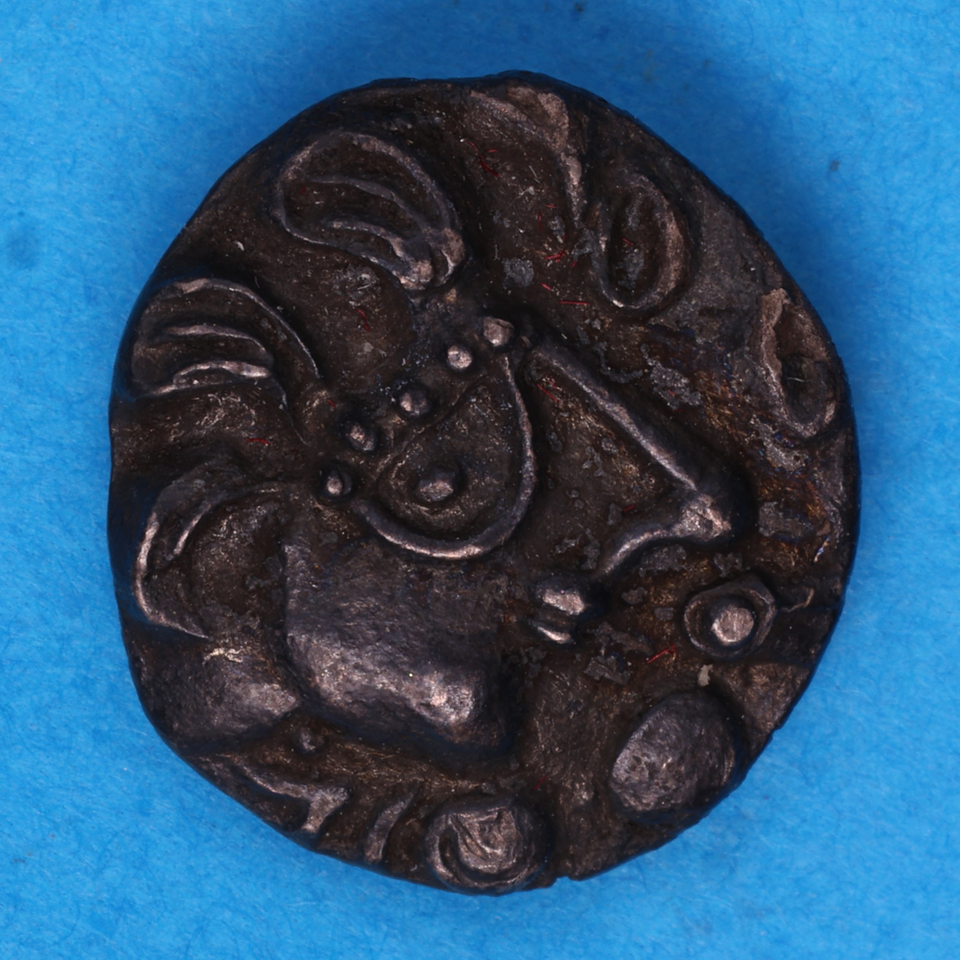 Trinovantes 1st Century BC Thatcher's Sister Silver Unit *Very Rare* - Image 3