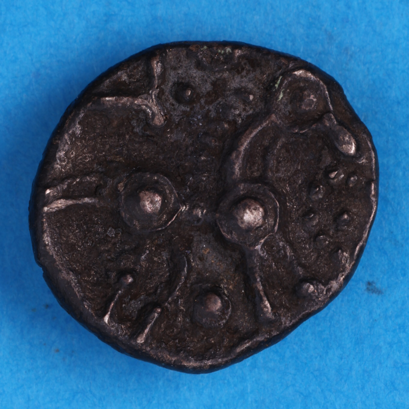 Trinovantes 1st Century BC Thatcher's Sister Silver Unit *Very Rare* - Image 4