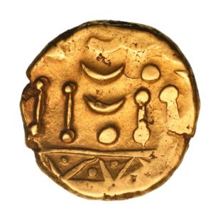Catuvellauni 1st Century BC Westerham North 'Cross' Gold Stater *Extremely Rare*