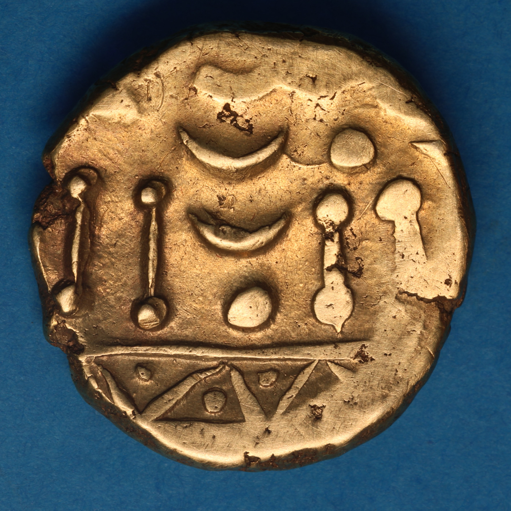 Catuvellauni 1st Century BC Westerham North 'Cross' Gold Stater *Extremely Rare* - Image 3