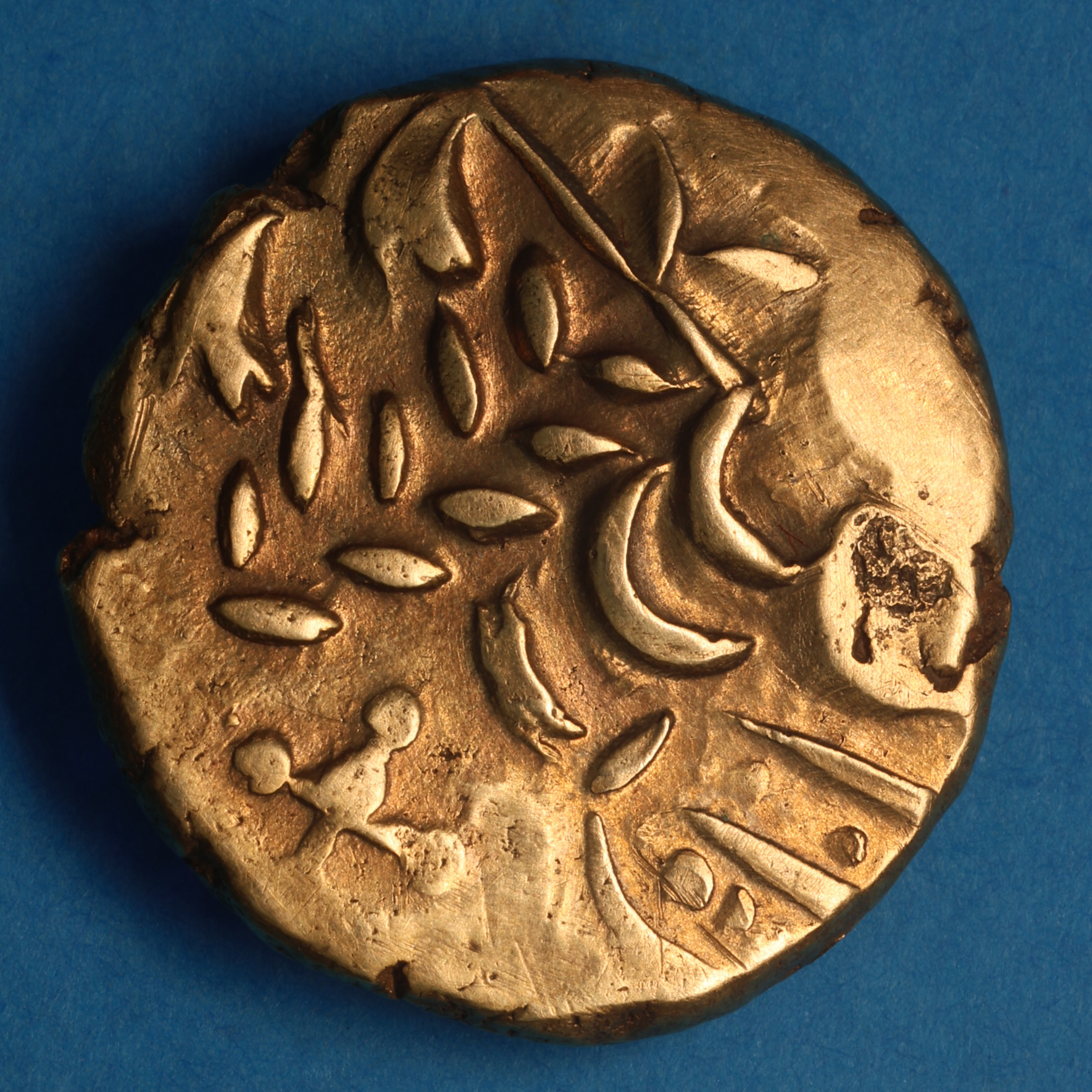 Catuvellauni 1st Century BC Westerham North 'Cross' Gold Stater *Extremely Rare* - Image 4