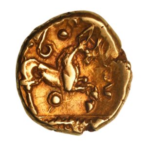 Catuvellauni 1st Century BC Early Whaddon Chase Gold Stater