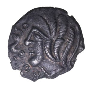 Catuvellauni 1st Century BC Whaddon Bird Silver Unit *Extremely Rare*