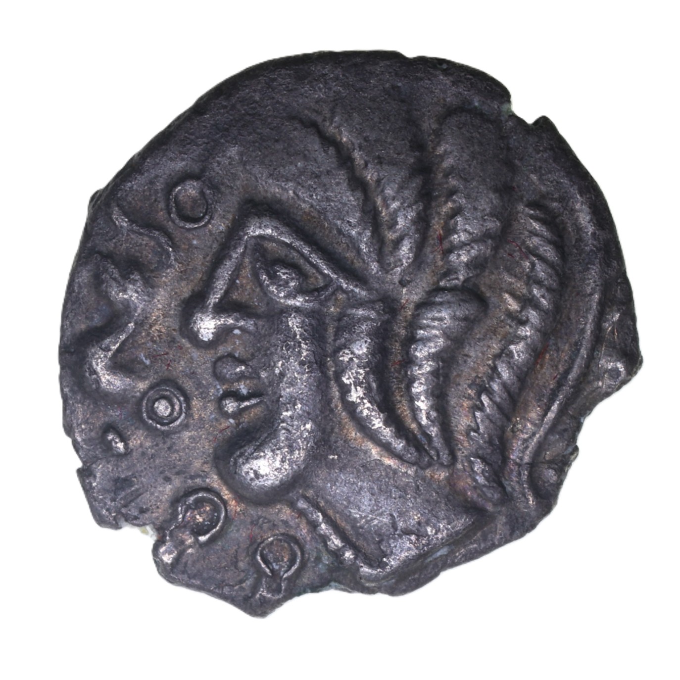 Catuvellauni 1st Century BC Whaddon Bird Silver Unit *Extremely Rare*