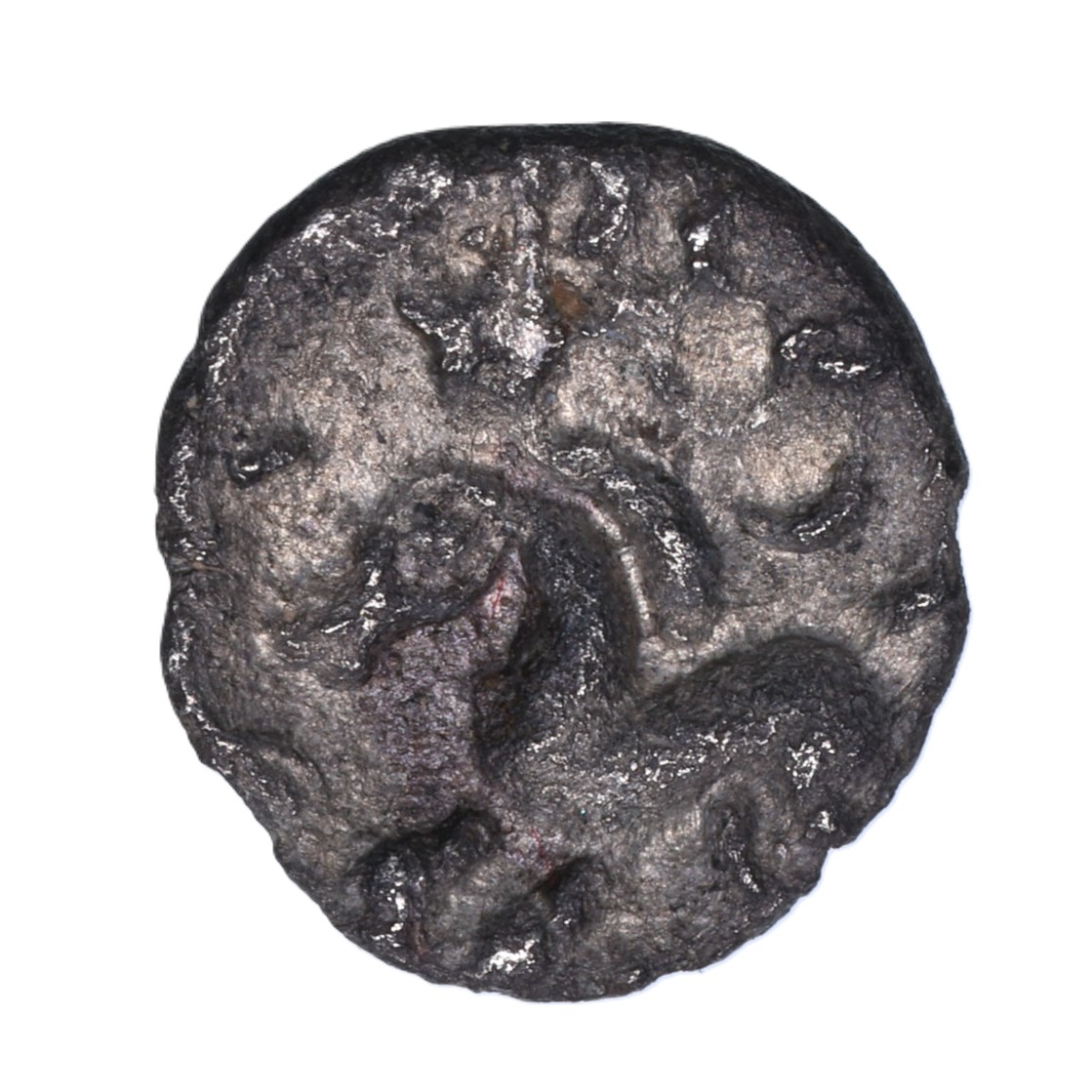 Catuvellauni 1st Century BC Braybrooke's Hare Silver Half Unit *Extremely Rare* - Image 2