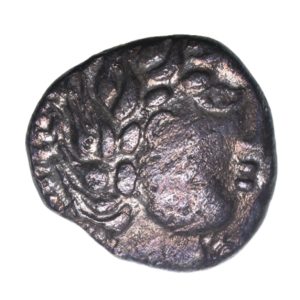 Catuvellauni Tasciovanos c. 25 BC-AD 10 Berkshire Wreath Silver Unit *Excessively Rare*