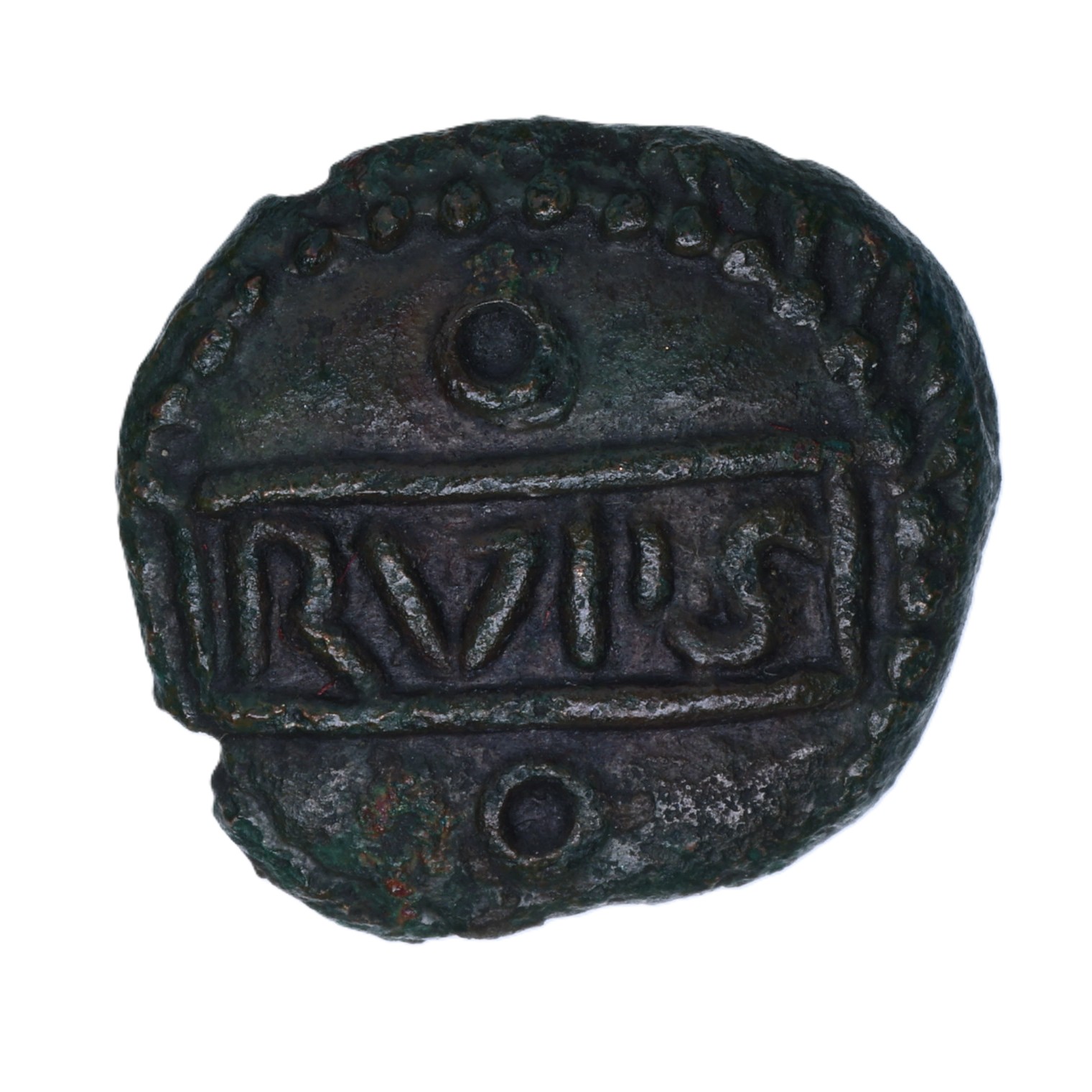 Catuvellauni Rues c. AD 1-10 Rues Griffin Bronze Unit *Very Rare*