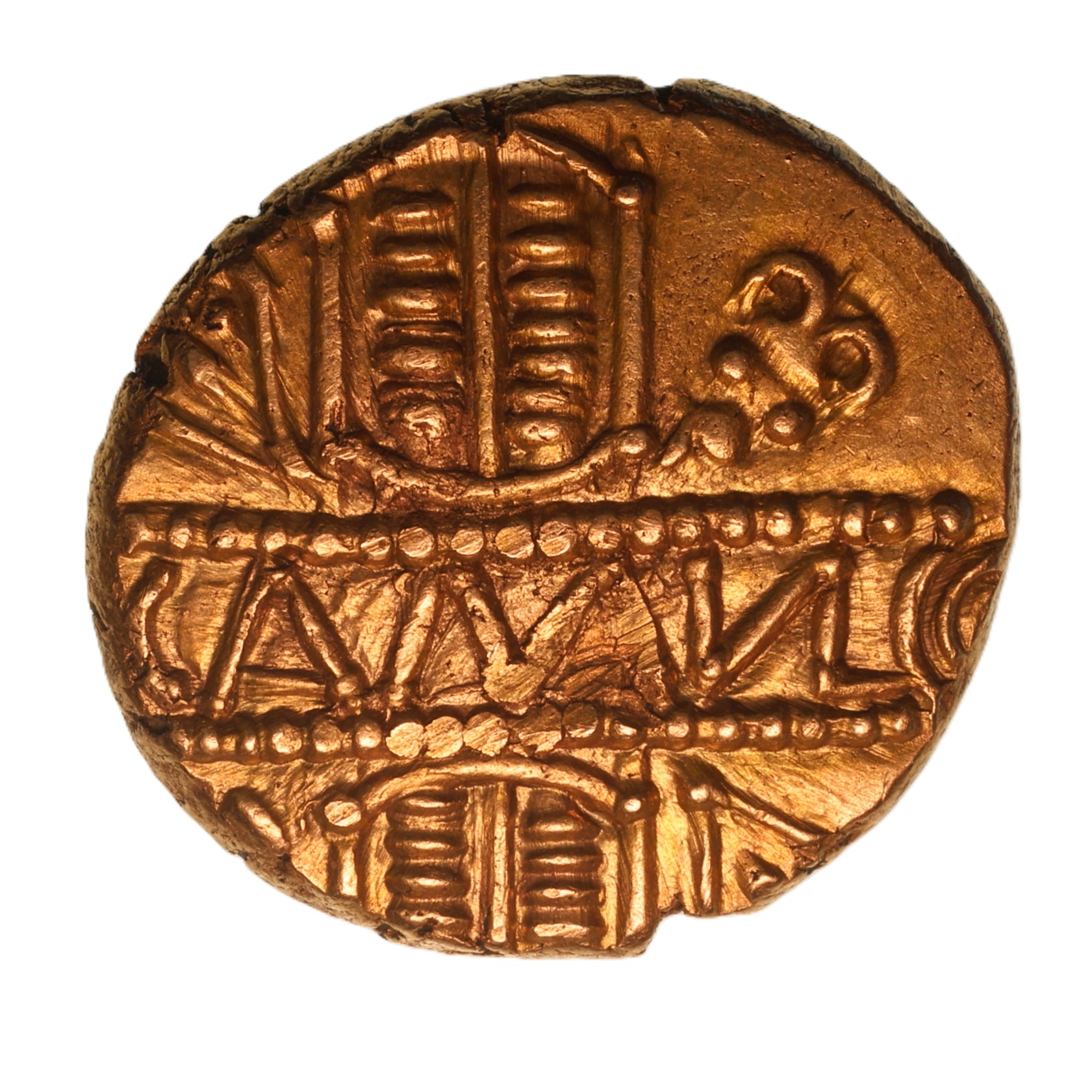 Catuvellauni and Trinovantes Cunobelinus c. AD 8-40 Biga Gold Stater *Very Rare* - Image 2