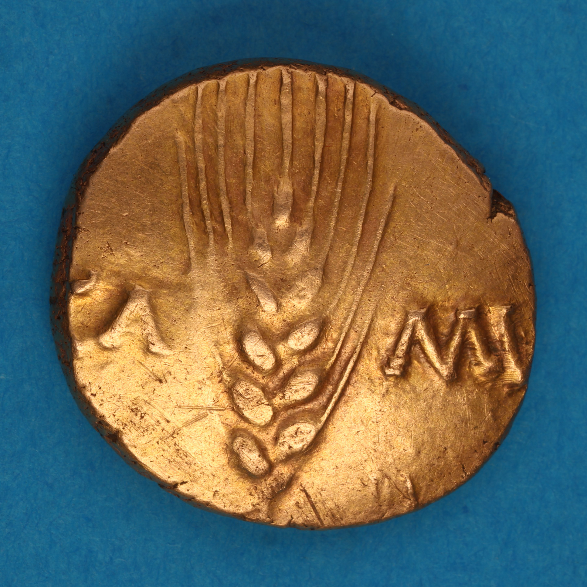 Catuvellauni and Trinovantes Cunobelinus c. AD 8-40 Plastic Gold Stater *Scarce* - Image 5