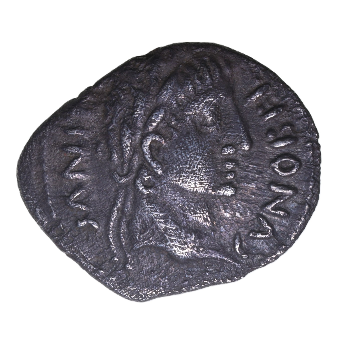 Catuvellauni and Trinovantes Cunobelinus c. AD 8-40 C. Leaping Griffin Silver Unit *Excessively Rare*