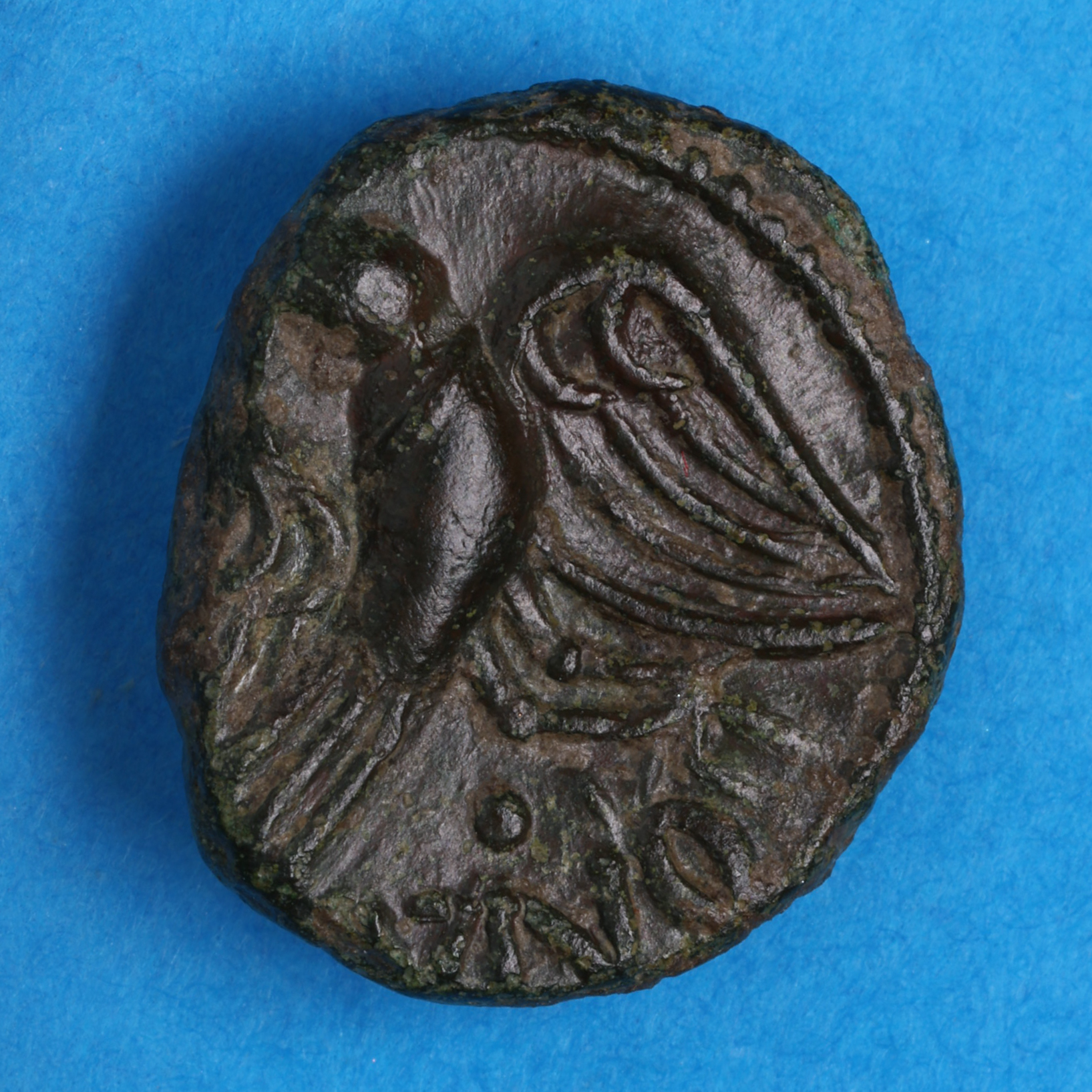 Catuvellauni and Trinovantes Cunobelinus c. AD 8-40 C. Spread Eagle Bronze Unit *Extremely Rare* - Image 4