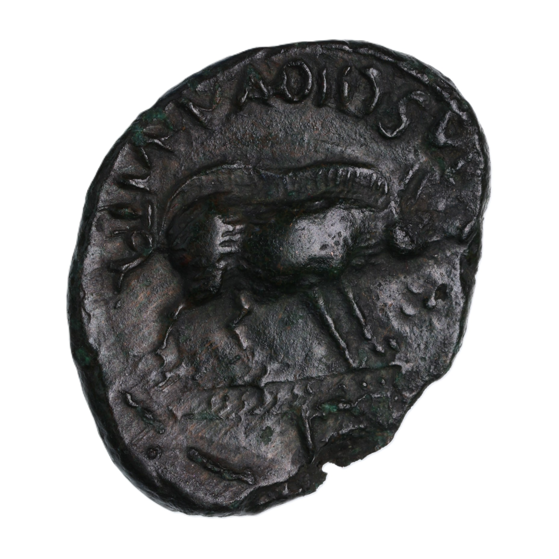 Catuvellauni and Trinovantes Cunobelinus c. AD 8-40 C. Sow Bronze Unit - Image 2