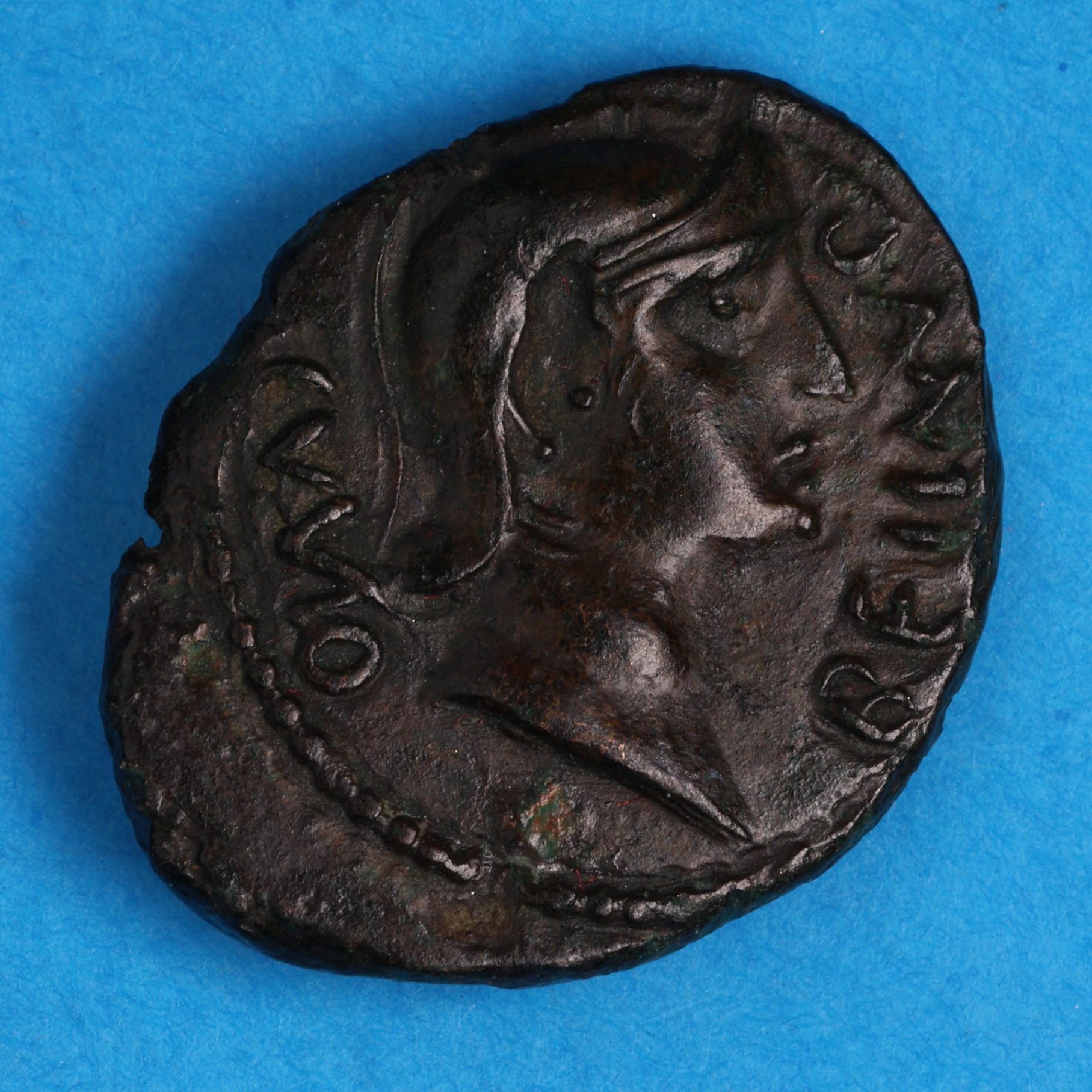 Catuvellauni and Trinovantes Cunobelinus c. AD 8-40 C. Sow Bronze Unit - Image 3