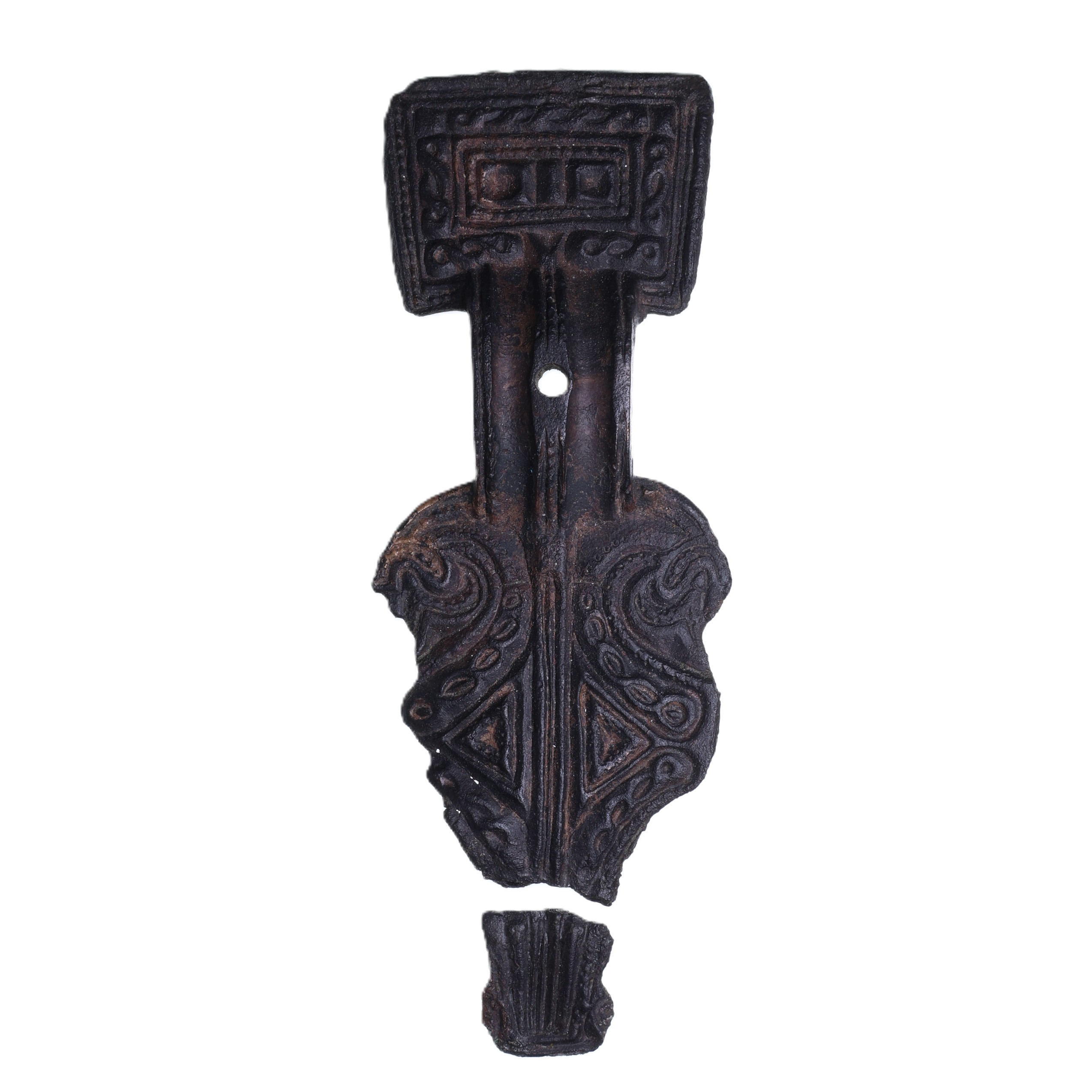 Anglo Saxon Great Square Head Brooch & Necklace - Image 2