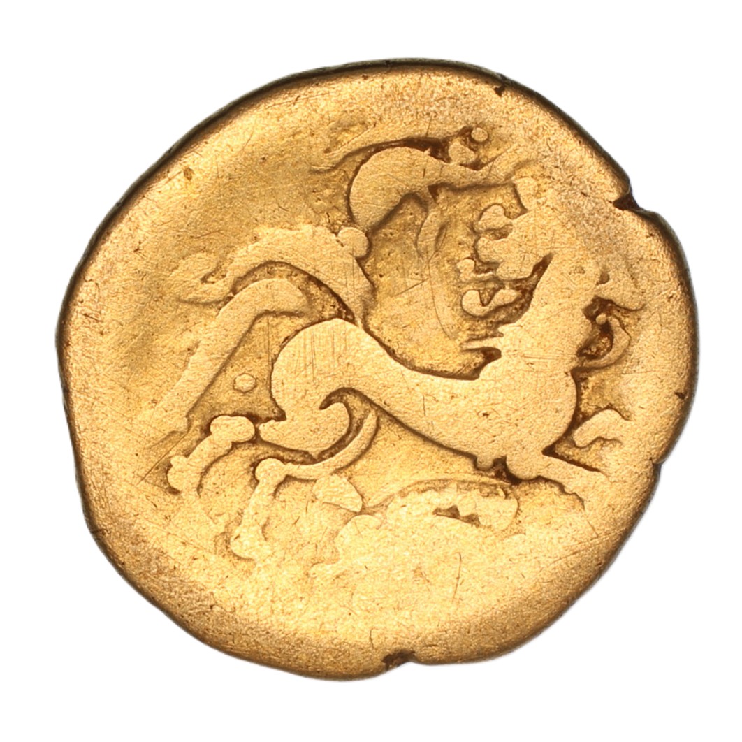 Gallo Belgic 3rd-1st Century BC Gold Quarter Stater *Rare*