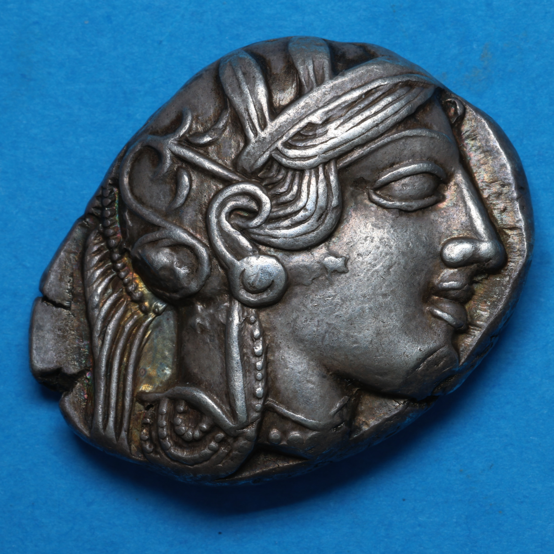 Attica Athens 454-404 BC Silver Tetradrachm - Image 3
