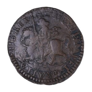 Ireland Gunmoney James II AD 1685-1691 Civil War Coinage Brass Gunmoney Crown AD 1690