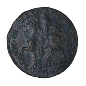 Ireland Gunmoney James II AD 1685-1691 Civil War Coinage Brass Gunmoney Crown AD 1690