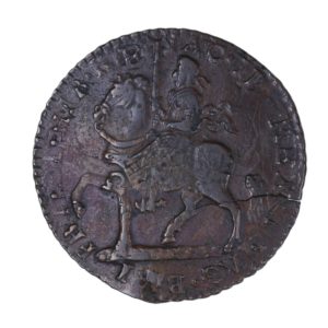 Ireland Gunmoney James II AD 1685-1691 Civil War Coinage Brass Gunmoney Crown AD 1690