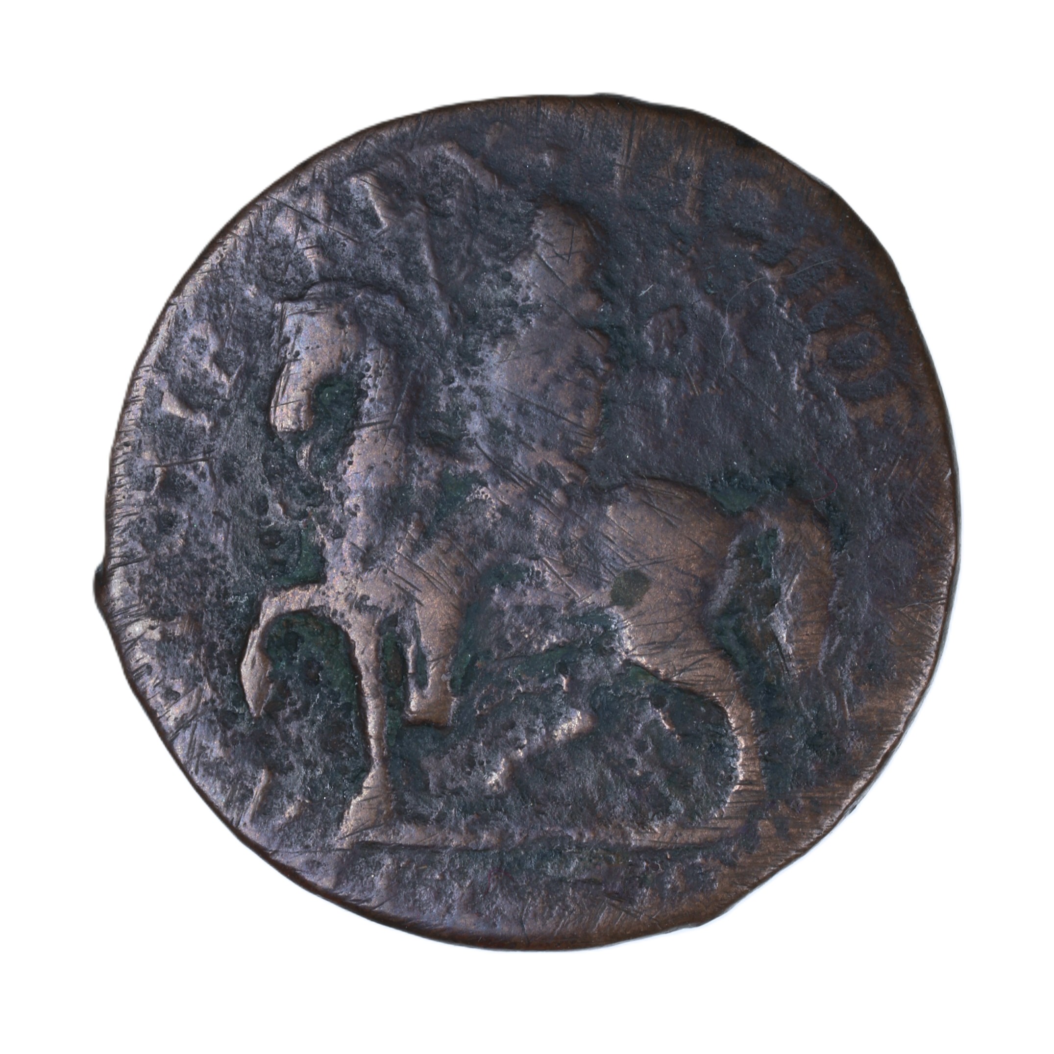 Ireland Gunmoney James II AD 1685-1691 Civil War Coinage Brass Gunmoney Crown AD 1690