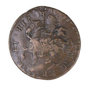 Ireland Gunmoney James II AD 1685-1691 Civil War Coinage Brass Gunmoney Crown AD 1690