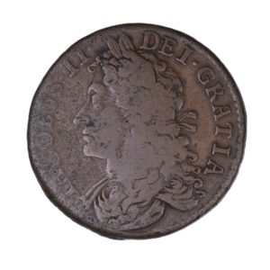 Ireland Gunmoney James II AD 1685-1691 Civil War Coinage Brass Gunmoney Halfcrown AD 1689