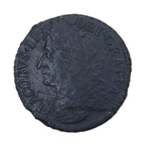 Ireland Gunmoney James II AD 1685-1691 Civil War Coinage Brass Gunmoney Halfcrown AD 1689