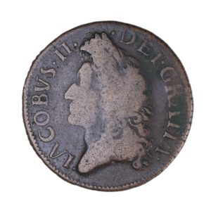 Ireland Gunmoney James II AD 1685-1691 Civil War Coinage Brass Gunmoney Halfcrown AD 1690