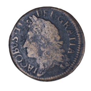 Ireland Gunmoney James II AD 1685-1691 Civil War Coinage Brass Gunmoney Halfcrown AD 1690