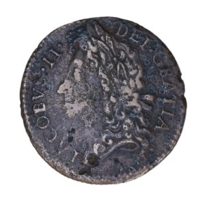 Ireland Gunmoney James II AD 1685-1691 Civil War Coinage Brass Gunmoney Shilling AD 1689