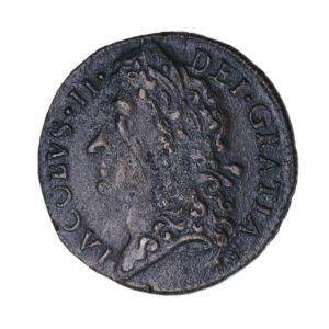 Ireland Gunmoney James II AD 1685-1691 Civil War Coinage Brass Gunmoney Shilling AD 1689