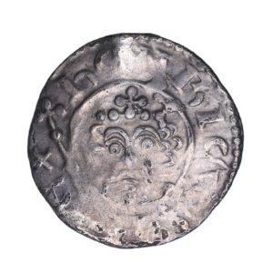 Henry II AD 1154-1189 Silver Short Cross Penny London Class 1b
