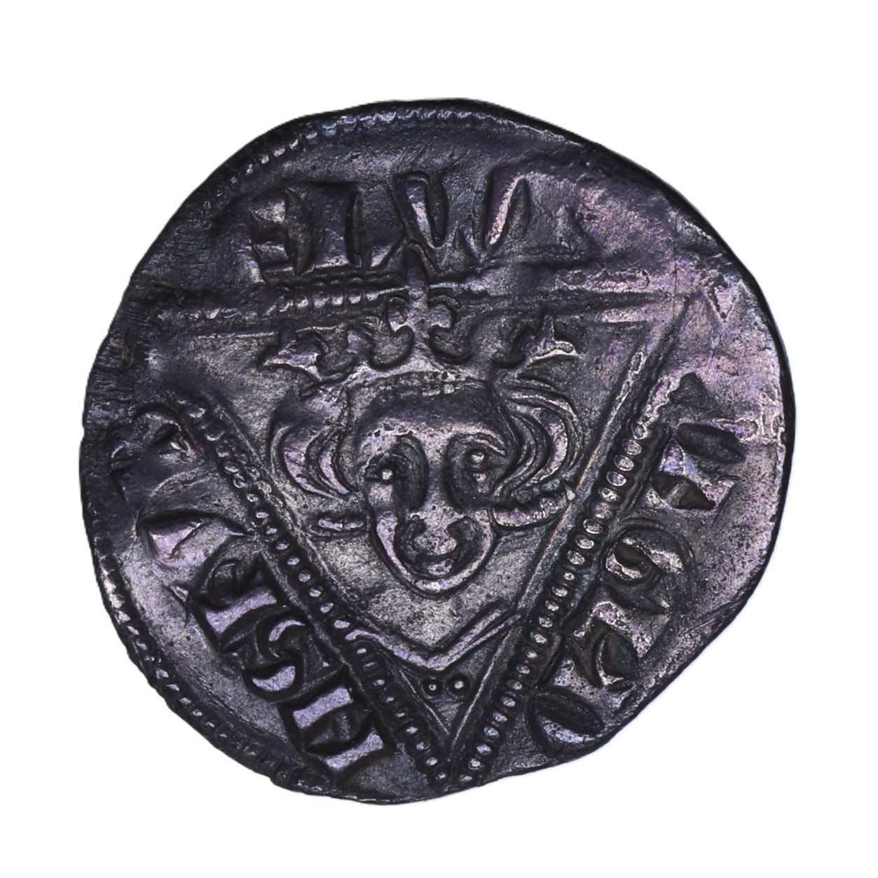 Ireland Edward I AD 1272-1307 Silver Penny Early Issue Dublin