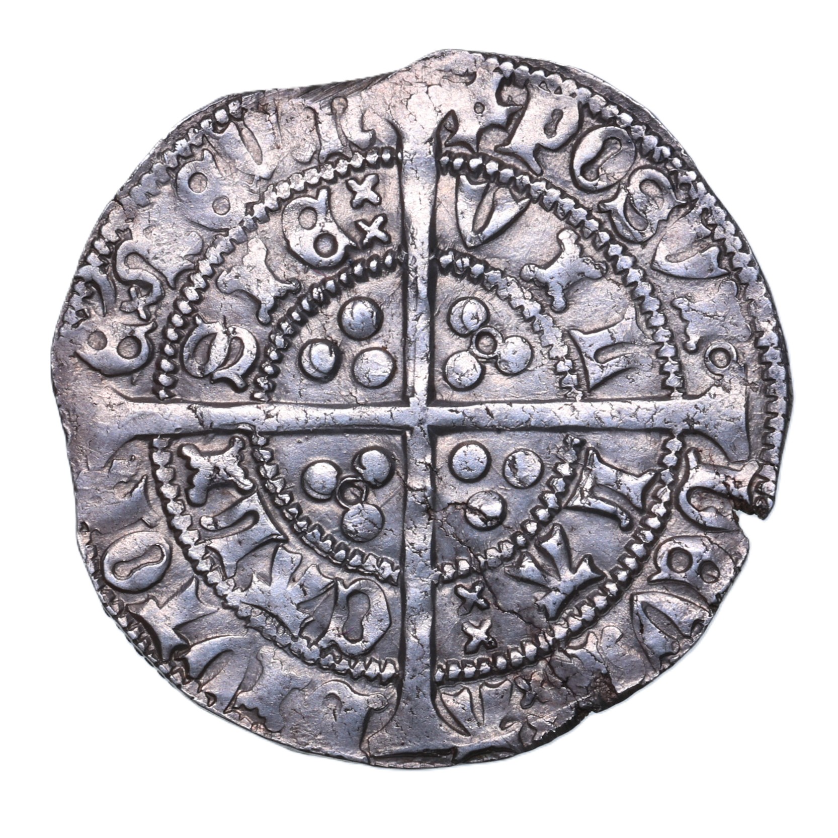 Henry VI AD 1422-1461 Silver Groat Annulet Issue Calais 1st Reign - Image 2