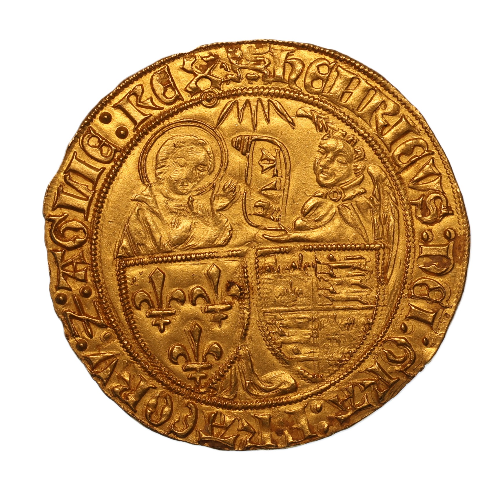 Anglo Gallic Henry VI AD 1422-1450 Gold Salut D'or *MS60*