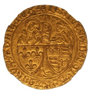 Anglo Gallic Henry VI AD 1422-1450 Gold Salut D'or *MS60*