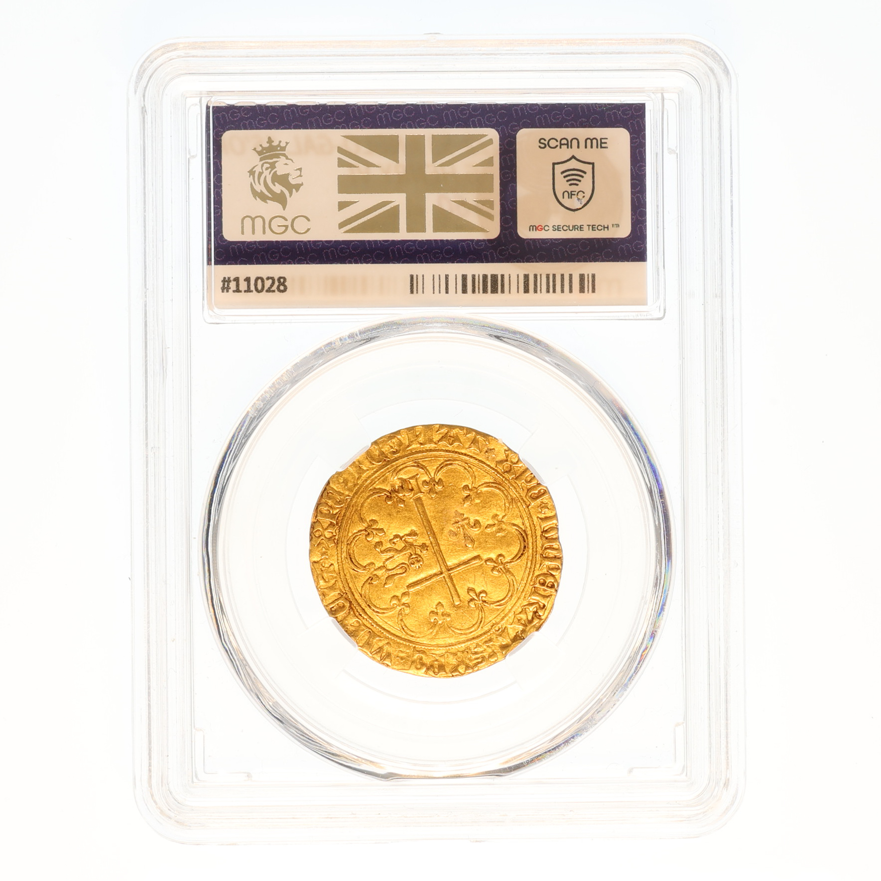 Anglo Gallic Henry VI AD 1422-1450 Gold Salut D'or *MS60* - Image 4