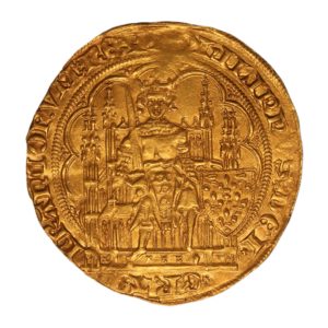 France Philip VI AD 1328-1350 Gold Ecu D'or a la chaise