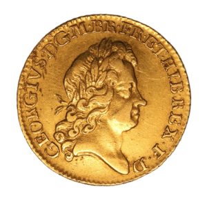 George I AD 1714-1727 Gold Guinea AD 1726