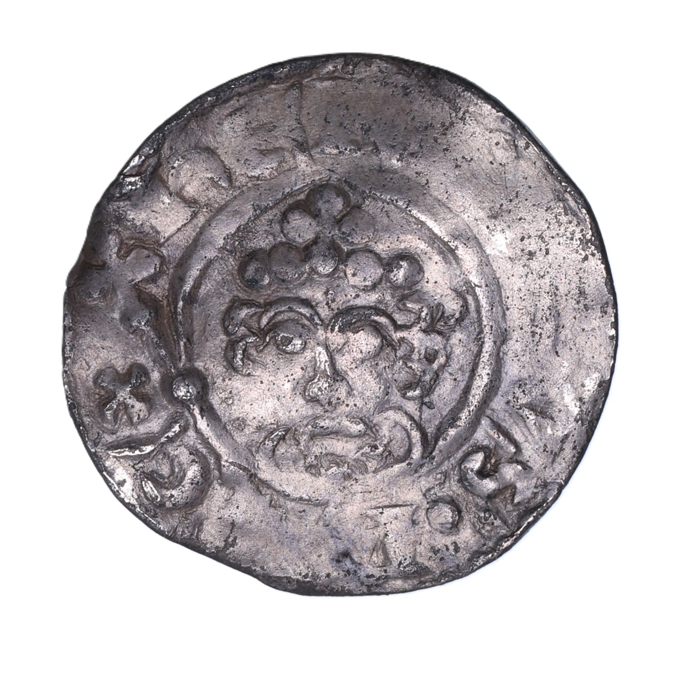 Henry II AD 1154-1189 Silver Short Cross Penny Winchester Class 1b