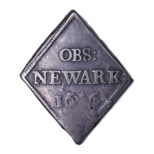 Charles I AD 1625-1649 English Civil War Siege Piece Silver Halfcrown Newark AD 1646